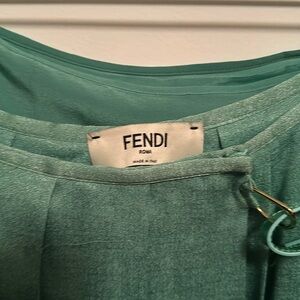 Fendi skirt and slip size 44 adjustable